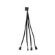 thumbnail image 1 of Cable de alimentación de extensión de ventilador de caja de computadora con conector de / 4 piezas para licencia base CUTICAT Cable de extensión del ventilador, 1 of 7