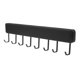 thumbnail image 1 of Colgador de utensilios de cocina montado en la pared, estante colgante sin perforaciones con múltiples ganchos, organizador que ahorra espacio para almacenamiento de cocina, 1 of 6