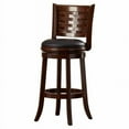 thumbnail image 5 of Boraam Sumatra 29" Full Back Wood Swivel Bar Stool, Cappuccino, 5 of 5