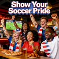 thumbnail image 3 of Yanonmyfd 100-Piece Temporary Soccer Tattoo Set – Premium Football Designs, Pre-Cut for Easy Application, Ideal for Party Supplies, Gifts, and Fan Events, 3 of 8