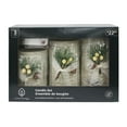 thumbnail image 1 of Hometrends Birch Foliage LED Pillar Candle Set with Remote Control, 1 of 7