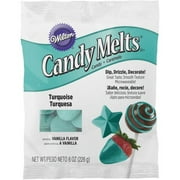 (3 pack) (3 Pack) Wilton Candy Melts, 8 oz, Turquoise
