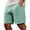 Light Green, variant on Mens Lounge Sweat Shorts, 7" Casual Elastic Waist Gym Workout Shorts with Elastic Waist And Drawstring Featuring Solid Color Design Army Green L