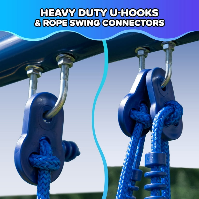 Sportspower Swing and Saucer Swing Metal Set with Heavy Duty