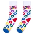 thumbnail image 6 of Cool Socks – Froot Loops Cereal Rings Novelty Crew Socks – Size Medium – Kellogg’s Breakfast Cereal, 6 of 6