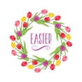 thumbnail image 3 of CafePress - Easter Wreath Mugs - 15 oz Ceramic Large White Novelty Mug, 3 of 4
