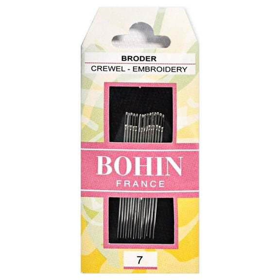 Bohin France Crewel Embroidery Needles Sizes 7