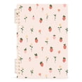 thumbnail image 2 of A5 Notebook, Single Back Sheet Printed on One Side, 60 Sheets Cherry Blossom Strawberry Pattern, 2 of 8