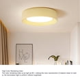 thumbnail image 4 of Luz de Techo de Montaje de Lavado LED, 110-265V REDONDA DE MONTAJE LED DE MONTAJE DE MONTRURA SIN ESCALÓN MARCO DE HIERRO ESPESADO CONTO CONTENIDO DE CRI PARA SALA DE ESTAR PARA, 4 of 7