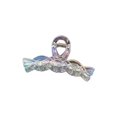 thumbnail image 1 of xiaxaixu Retro Hair Clip Holographic Transparent Geometry Back of Head Hairpin, 1 of 8
