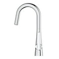 thumbnail image 2 of Grohe Zedra 32283003 Single-Handle Pull Down Dual Spray Prep Faucet 1.75 GPM in Grohe Chrome, 2 of 5