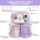 thumbnail image 3 of Mochila transparente Attmu Heavy Duty PVC Transparente Púrpura, 3 of 7