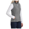 thumbnail image 4 of Yellow Rooster Women's Sleeveless Microfleece Vest Pearl Grey 3XL, 4 of 6