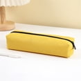 thumbnail image 2 of Pencil Case with Zipper, Large Canvas Pencil Bag Pouch, Smooth Surface Pen Case for Writing Supplies, Portable Storage Organizer with Multiple Colors Available, 1 Pack, 2 of 2