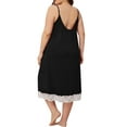 thumbnail image 2 of PALACLOTH Women's Pajamas Night Dress Plus Size Sleepwear, 2 of 3
