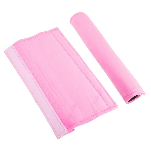 Uxcell 2Pack Refrigerator Door Handle Covers, Polyester Cotton Kitchen Appliance Decor Handles Protectors (Pink)