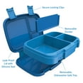 thumbnail image 6 of Bentgo Fresh – Leak-Proof, Versatile 4-Compartment Bento-Style Lunch Box with Removable Divider, Portion-Controlled Meals for Teens and Adults On-The-Go – BPA-Free, Food-Safe Materials  (Blue), 6 of 8