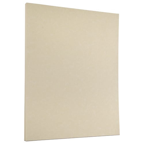 JAM Paper Parchment, 8 1/2 x 11, Natural Parchment, 24lb, 2 packs of 100