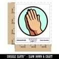 thumbnail image 2 of Praying Hands Car Window Bumper Water Bottle Phone Tablet Laptop Waterproof Vinyl Decal Sticker Set 5-Pack - Gloss Finish - 3.0", 2 of 7