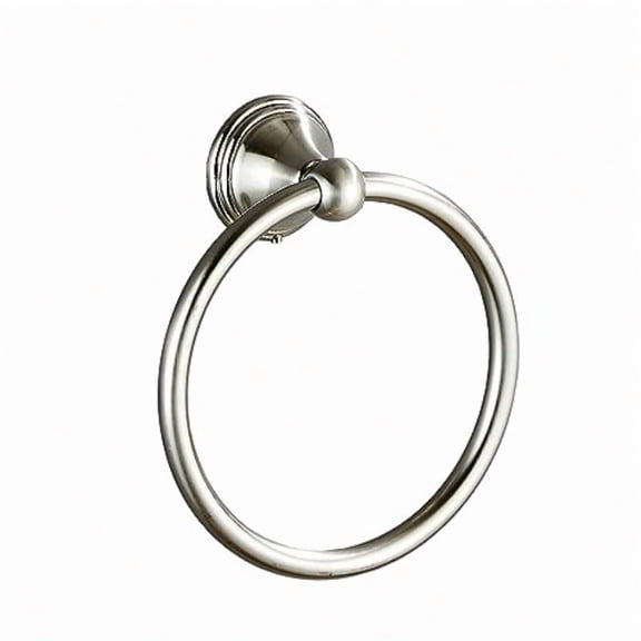 Towel Ring for Bathroom Brushed Nickel Hand Towel Holder 1 Pack Bathroom Accessories and Towel Racks for Bathroom Wall Mount