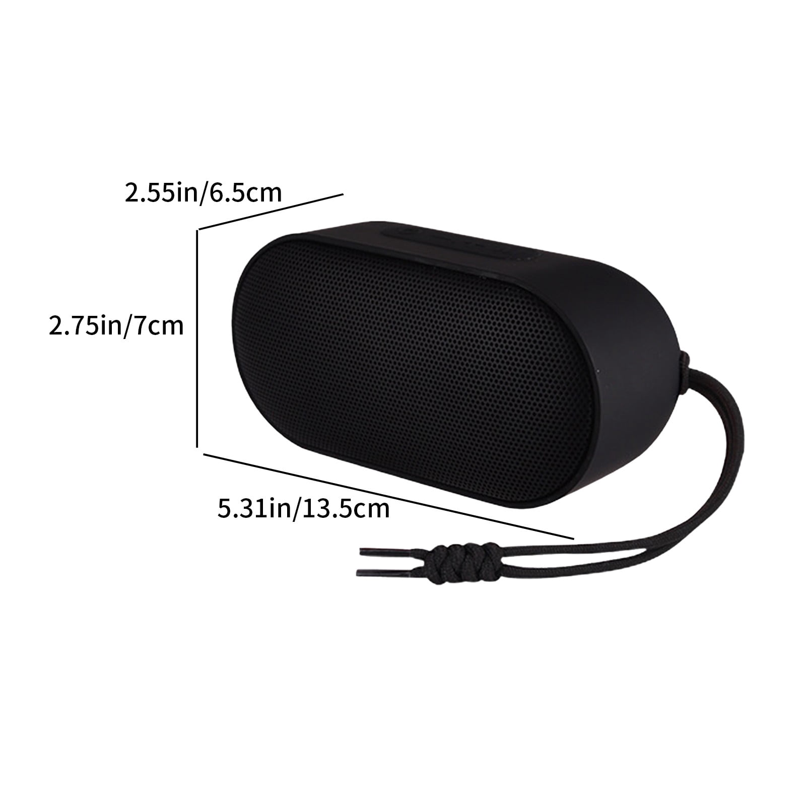 Bdday Bluetooth 5.2 Desktop Speaker With USB Flash Drive And Memory Card Portable Waterproofs And High Volume Bluetooth Speaker