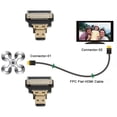 thumbnail image 5 of Xiwai CYFPV Micro HDMI Male to Micro HDMI Male Extension FPC Flat Cable 1080P for FPV HDTV Multicopter Aerial Photography, 5 of 7