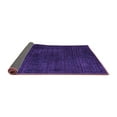 thumbnail image 2 of Ahgly Company Indoor Square Abstract Purple Modern Area Rugs, 3' Square, 2 of 4