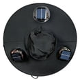 thumbnail image 2 of BRANROY Unisex Triple Solar Fan Hat - UPF 50+ Wide Brim Bucket Hat, Solar Powered Fan Hat for Men Women, Sun Hat for Beach Fishing with 3 Fans,Black, 2 of 6