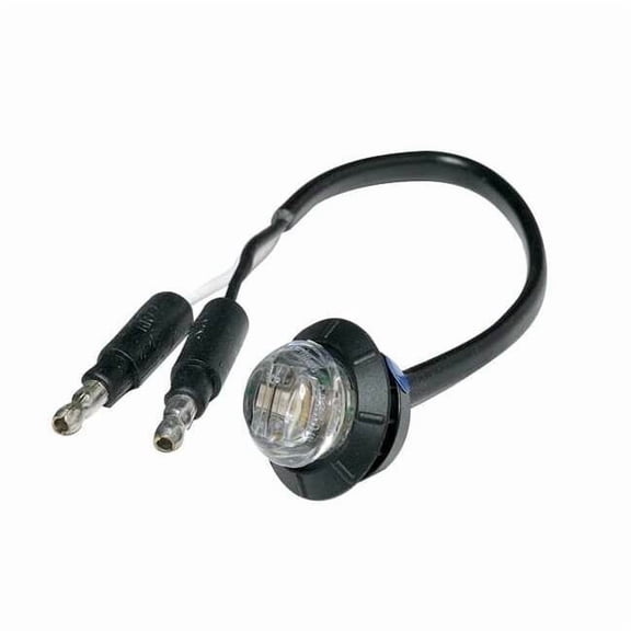 Maxxima Courtesy Light, 3/4In, LED, Blue, Clear Lens M09300BCL