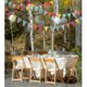 thumbnail image 5 of 50m Multicolor Pennant, Fabric Pennant Garland, Triangle Banner, Banner Flag, Outdoor Pennant 100 Pcs, 5 of 5