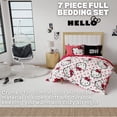 thumbnail image 2 of Juego de ropa de cama Franco Collectibles Hello Kitty Polka Dot Full, 2 of 5