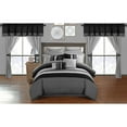 thumbnail image 2 of Chic Home Yair 24 Piece Comforter Set Color Block Embroidered Design Complete Bed in a Bag Bedding, 2 of 10