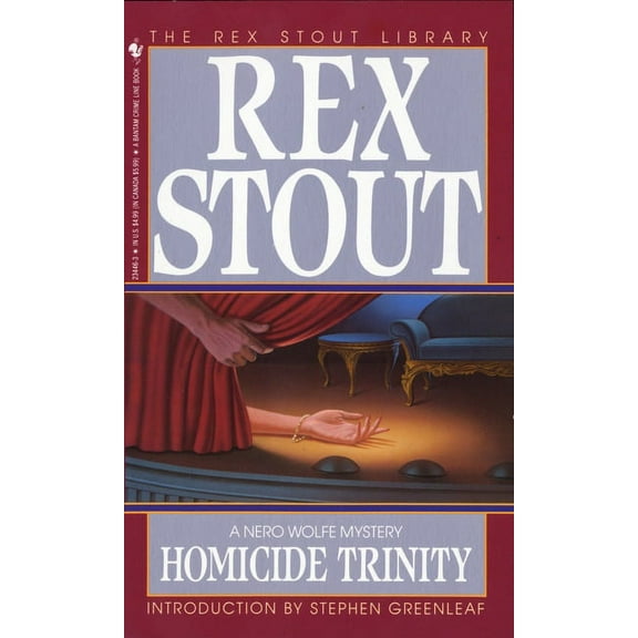 Nero Wolfe Homicide Trinity, Book 36, (Paperback)