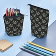 thumbnail image 4 of Kdxio Telescopic Pencil Bag Pen Holder Stationery Case,Stand-up Retractable Transformer Bag Organizer for Christmas Holiday(Faces Of The Cat), 4 of 6