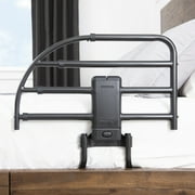 Able Life Click-N-Go Extendable Bed Rail for Adjustable Beds, Adjustable Bed Safety Handle for Adults, Seniors, Elderly