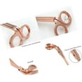 thumbnail image 3 of 4 Pack Stainless Steel Candle Wick Trimmer/Clipper/Cutter Scissor -Rose Gold, 3 of 6
