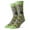Light green, variant on Men's Funny Novelty Crew Socks, Crazy Cool Fashion, Avocado Life, Shoe Size 8-13