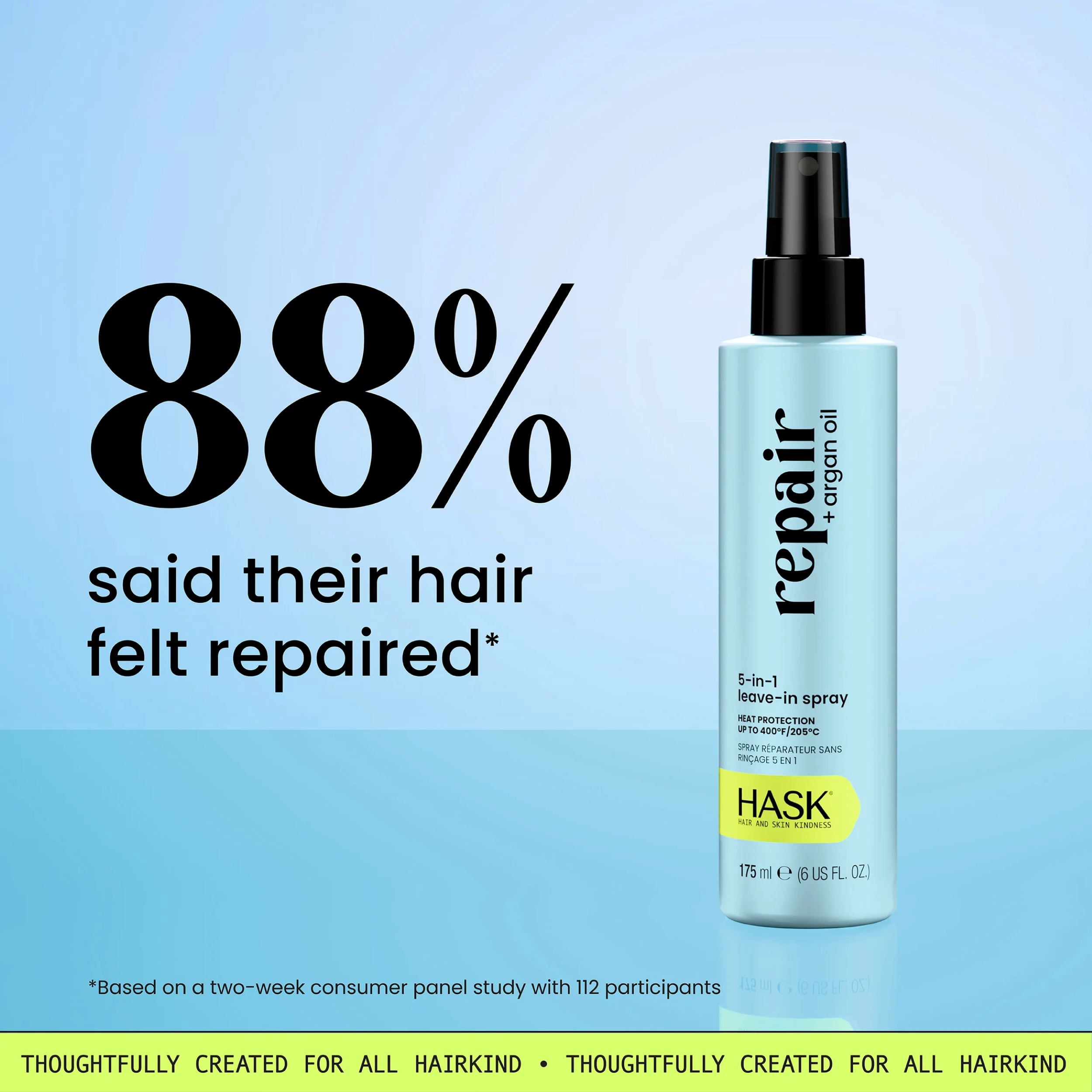 Hask Argan Oil Repairing 5-in-1 Leave-in Spray, 6 fl oz