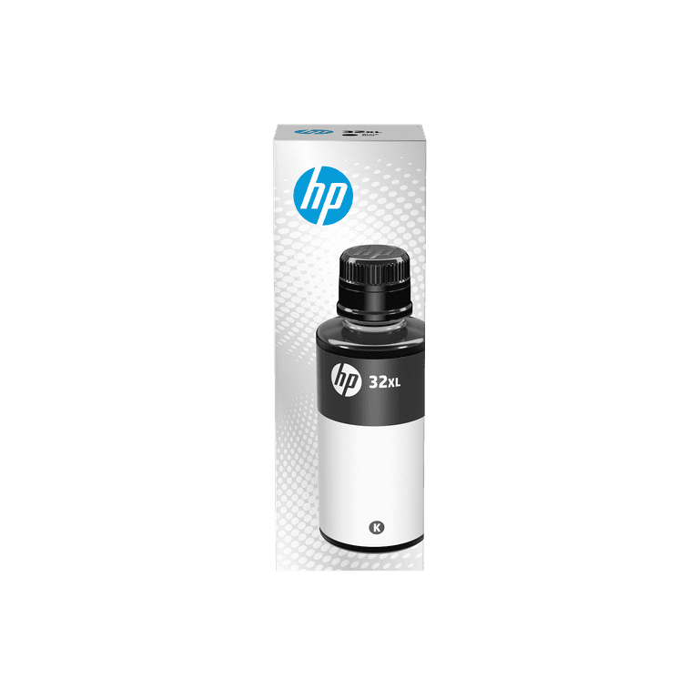 HP High-Yield 32XL Black Original Ink Bottle, 135-ml, Approx