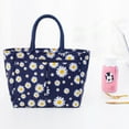 thumbnail image 2 of Injueey Bolsa térmica para almuerzo OxfordCloth, lista para picnic, cálida y fría con estilo, gran capacidad integrada para más Mostrada Como se muestra Margarita, 2 of 6