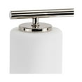 thumbnail image 6 of Replay Collection Six-Light Traditional Polished Nickel Etched White Glass Bath Vanity Light, 6 of 10