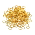 thumbnail image 1 of Cuentas espaciadoras doradas Strade Fareast Limited 100 anillos de salto, 1 of 8