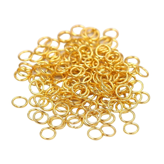 Cuentas espaciadoras doradas Strade Fareast Limited 100 anillos de salto