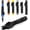 Black, variant on Golf Grip Trainer for Right Hand, Correct Grip Posture, Improve Swing Accuracy, Practical Golf Training Gear（Yellow，1Pcs）