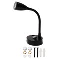 thumbnail image 1 of Luz de lectura RV Sunnimix puerto de Carga USB cuello de cisne Flexible negro, 1 of 7