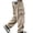 Khaki -AP16, variant on Cargo Pants for Men Loose Fit Baggy Wide Leg Comfortable Trousers for Fall Winter Fashion with Pockets Black S