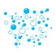 thumbnail image 1 of serony Bubbles Circle Removable Wallpaper Bathroom Window Wall Sticker Home DIY PVC Decals, 1 of 8