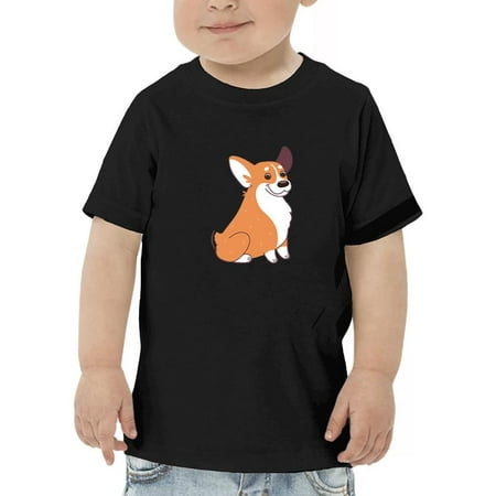 

Cartoon Welsh Corgi Sitting T-Shirt Toddler -Image by Shutterstock 5 Toddler