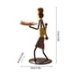 thumbnail image 3 of Candelabro de metal Candelero hecho a mano Centros de mesa de boda Decoración del hogar Tipo 12 Noticed HA6770-12B, 3 of 6