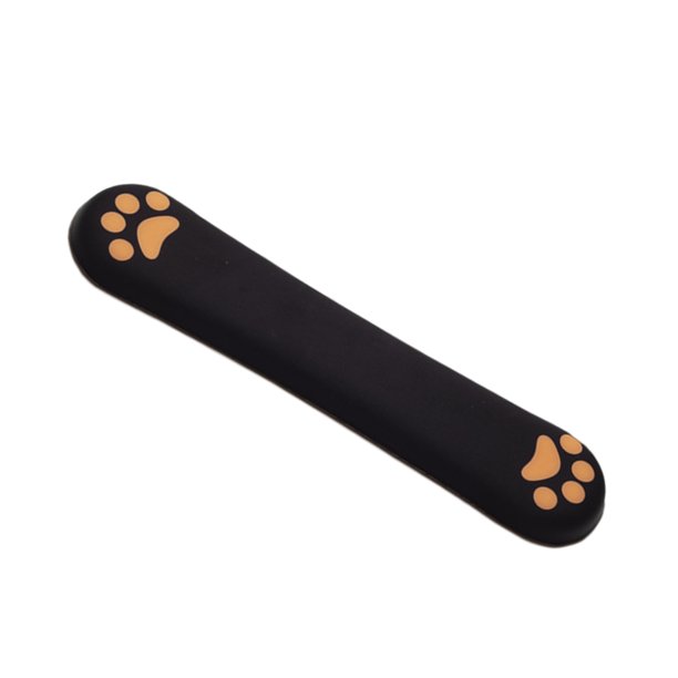Lindo Cojín para Reposamuñecas con con , Espuma Viscoelástica, Reposamanos No Ergonómico, para Escritorio, - Negro Sunnimix Almohadilla para reposamuñecas con teclado